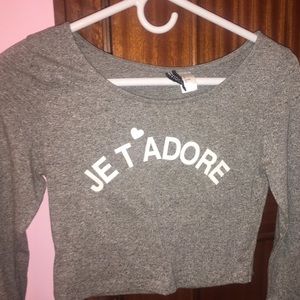 Super cute CROPPED top